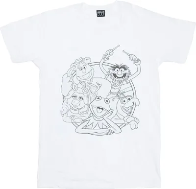 Produktbild von Disney - "The Muppets" T-Shirt für Damen BI41165 (M) (Weiß)