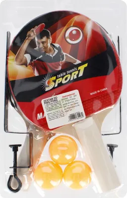 Zdjęcie produktu dla Nd39_511574 Rakietki Do Ping-Pong 3Pil 18X28X4 Ze