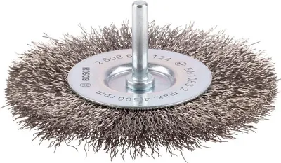 Produktbild von PRO Stainless Steel clean Scheibenbürste, gerader Schaft, 100 x 0,3 mm