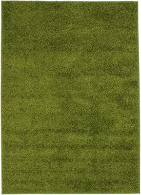 Immagine prodotto di Tappeto a pelo lungo con sensazione di lana verde 160x230