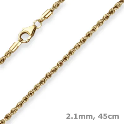 2-1mm-Kordelkette-hohl-aus-585-Gelbgold-45cm