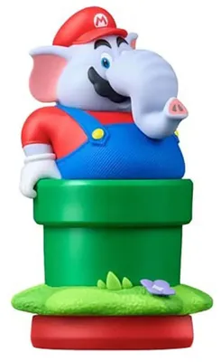 Image de Figurine Amiibo – Éléphant Mario • Collection Super Mario