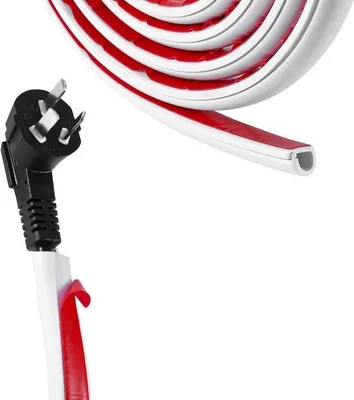Produktbild von Famanu Kabelkanal 2m - Flexible Kabelabdeckungen für Zuhause und Büro