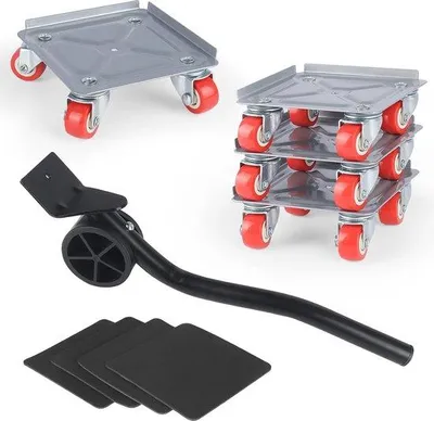 Immagine prodotto di Rotelle e sollevatori per mobili pesanti - Portata 400 kg