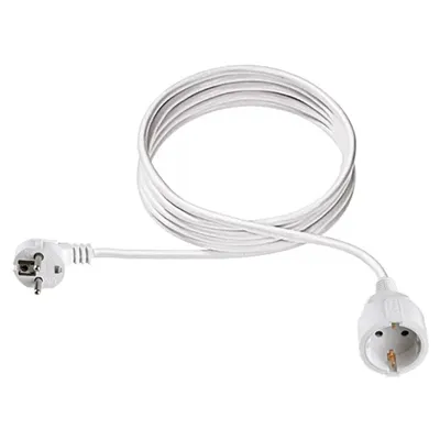 Obrázok produktu pre Bachmann 341.200S, 2 m, Typ F, Biela, 1 AC zásuvky/AC zásuviek, 250 V, 16000 mA