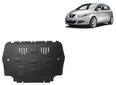 Produktbild von Unterfahrschutz für Motor und Getriebe aus Stahl für  Seat Altea - 1.2,1.4Tsi,1.6Tdi - 2010 - 2015