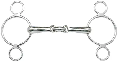 Produktbild von Busse 3-Ring-Wassertrense EDELSTAHL, doppelt gebrochen