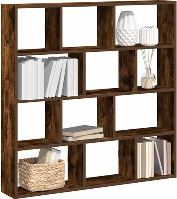 Immagine prodotto di Maison Exclusive - Scaffale a cubi 12 scomparti Legno di quercia affumicato