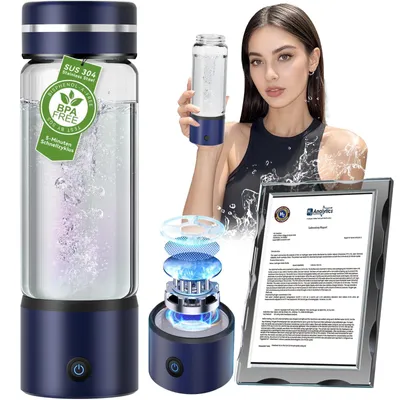 Produktbild von Tragbarer wasserstoffreicher Wasserbecher, USB-Aufladung, hohe Temperaturbeständigkeit