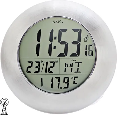 Obrázok produktu pre AMS - digitálne rádiové hodiny do kúpeľne - 5929