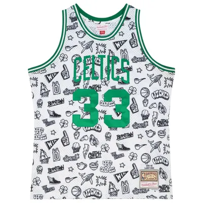 Produktbild von M&N DOODLE Swingman Mesh Jersey Boston Celtics - M
