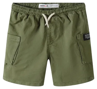 Obrázek produktu pro Minoti - Cargo šortky pro chlapce MN127 (86) (khaki zelená)