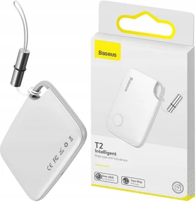 Image de Baseus SmartTag T2 Intelligent, White ZLFDQT2-02