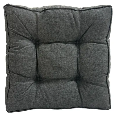 Produktbild von Pillows24 - Loungemöbel Kissen - Sitzkissen 50x50 für Outdoor | Wasser- & UV-beständig | Polster für Rattanmöbel |  EU | Graphit