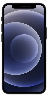Produktbild von Apple iPhone 12 mini , 13,7 cm (5.4"), 2340 x 1080 Pixel, 64 GB, 12 MP, iOS 14, Schwarz