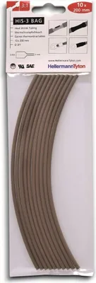 Produktbild von Hellermann Tyton 308-30314 Schrumpfschlauch Braun 10Stück(e) Kabelisolierung (308-30314)