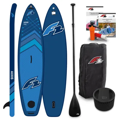Produktbild von F2 Stand up Paddle Board AXXIS SMART SUP mit E-Pumpe 10,5 Navy