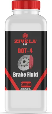 Produktbild von ZIVELA CAR Brems und Kupplungsflüssigkeit | Brake Dot 4 | DOT-4 Bremsflüssigkeit - 500 ml