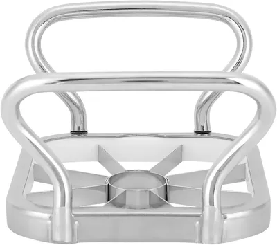 Imagen del producto de Cortador de patatas - Picador de verduras - Para hacer patatas fritas - 5 funciones en 1 - 15 x 13 x 12 cm - Plateado