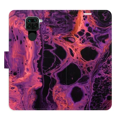 Obrázek produktu pro Flipové pouzdro iSaprio - Abstract Dark 02 pro Xiaomi Redmi Note 9