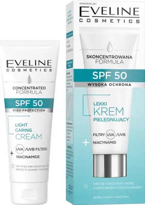 Obrázok produktu pre Eveline Skoncentrowany Fluid Kryjący Lekki Pielęgnacyjny 30 ml