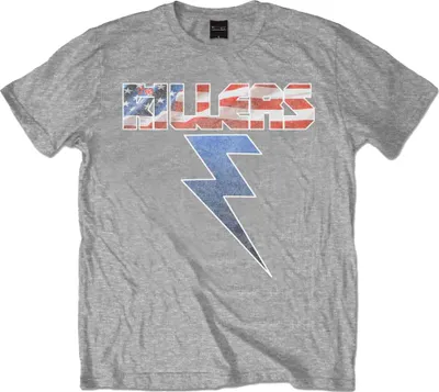 Obrázek produktu pro The Killers - Tričko pro muže/dámy Uni RO12524 (S) (Grey)