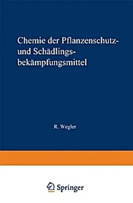 Zdjęcie produktu dla Chemie der Pflanzenschutz- und Schädlingsbekämpfungsmittel