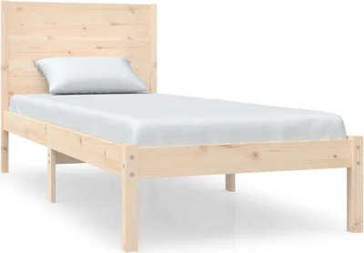 Produktbild von vidaXL Massivholzbett 90x190 cm