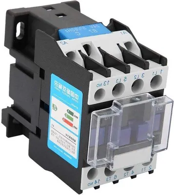 Zdjęcie produktu dla Przemysłowe styki elektryczne, montowane na szynie, 24 V AC, 18 A