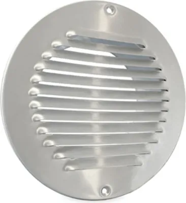 Produktbild von GAVO - Rundes Lüftungsgitter - Edelstahl - Ø 100 mm