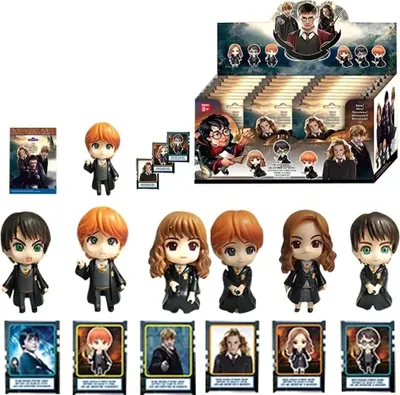 Obrázek produktu pro Figurky - Harry Potter + kartičky - mix druhů. Cena je za 1 kus.