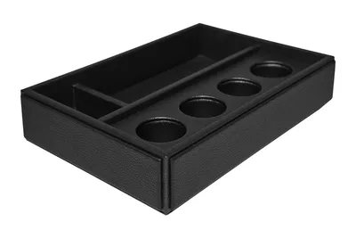 Immagine prodotto di Porta capsule e borsa da caffè Corby Highland in pelle nera