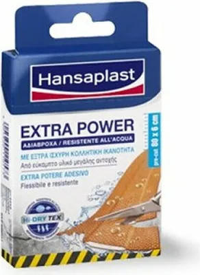 Zdjęcie produktu dla Hansaplast Extra Strong 80cmx6cm 8 sztuk