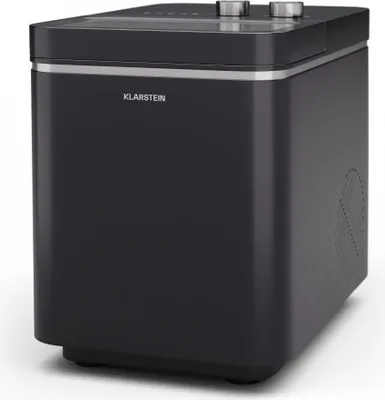 Zdjęcie produktu dla KlarsteinIceCraft kostkarka do lodu, 2 tryby, 1,3 l zimnej wody, automatyczne czyszczenie, 12 kg/24 h