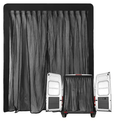 Produktbild von Izrielar Auto Moskitonetz für Autotür 180×150 cm Magnet Fliegengitter Insektenschutznetz für Auto Van SUV Camping