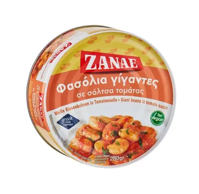 Produktbild von Zanae Gigante Riesenbohnen in Tomatensoße (280g)