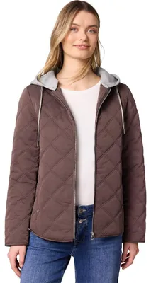 Produktbild von Street One Jacke mit abnehmbarer Kapuze mahogany brown 46