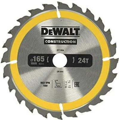 Immagine prodotto di Lama circolare DEWALT 165/30 mm 30WZ DT1937-QZ
