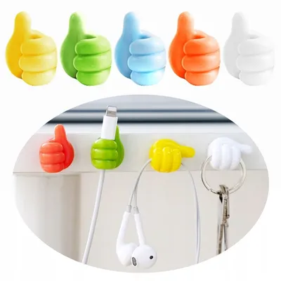 Produktbild von KABEL ORGANIZER SET 5 teilig fist HAND OK Bunter MIX Tasten