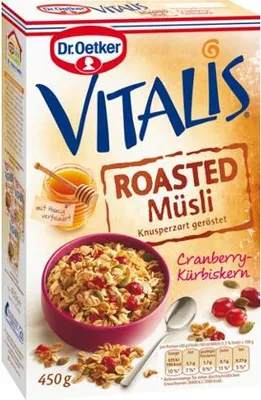 Produktbild von Dr. Oetker Vitalis Roasted Cranberry-Kürbiskern