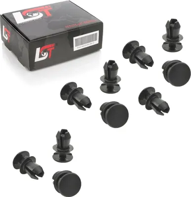Produktbild von 10x Motorhauben Befestigung Clips Spreizniete für AUDI A4