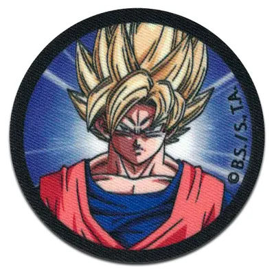 Produktbild von Vegeta Saiyayin 6 x 6 cm: Comercial Mercera Dragon Ball Z © - Aufnäher, Bügelbild, Aufbügler, Applikationen, Patches, Flicken, zum aufbügeln