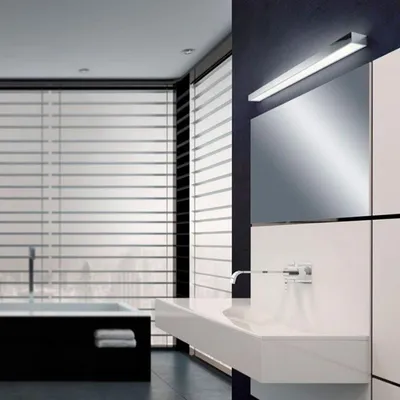 Image de Applique Murale LED SMD 9W IP44 Noir - Blanc Neutre 4000K - 5500K