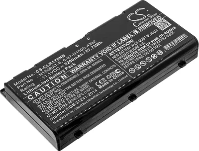 Produktbild von TECHTEK Laptop Akkus Kompatibel mit [Clevo] N150RD, N150RD1, N150RF, N150RF1-G, N150SC, N150SD, N151RD, N151RF, N151SC, N151SD, N155RD, N155RD1, N155