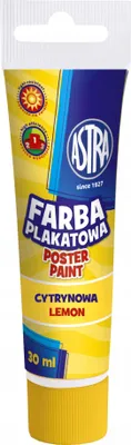 Immagine prodotto di Colore a tempera in tubetto Astra 30 ml - Giallo limone, 83110908