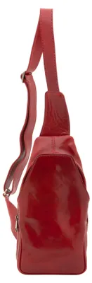 Image de Sangle d'épaule réglable en cuir véritable, fabriquée en Italie