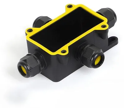 Immagine prodotto di Alcapower Scatola di giunzione FAST IP68 a 3 vie, corrente 24A, tensione 450V, per cavi da 0.5-4mm2, con morsetti a pressione, 107.4x67x34mm