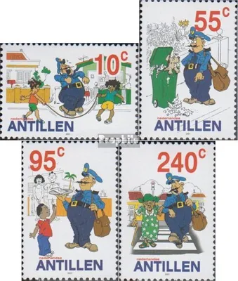 Produktbild von Briefmarken Niederländische Antillen 2002 Mi 1146-1149 (kompl.Ausg.) postfrisch Fedjai