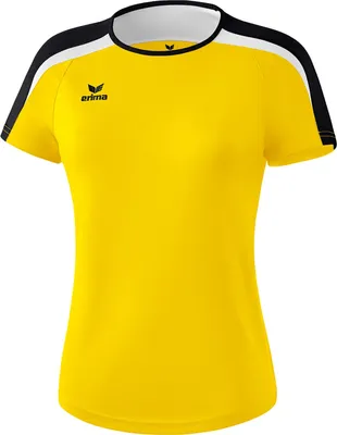 Produktbild von Erima Liga 2.0 T-Shirt Damen - Gelb / Schwarz / Weiß  | Größe: 42