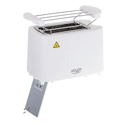 Zdjęcie produktu dla Adler AD 3223 toster 2 kromki 750 W biały